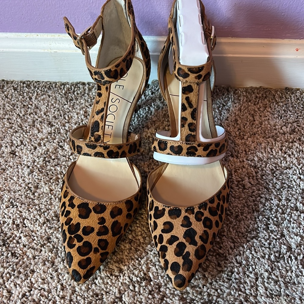 Sole Society leopard heels - Picture 3 of 7
